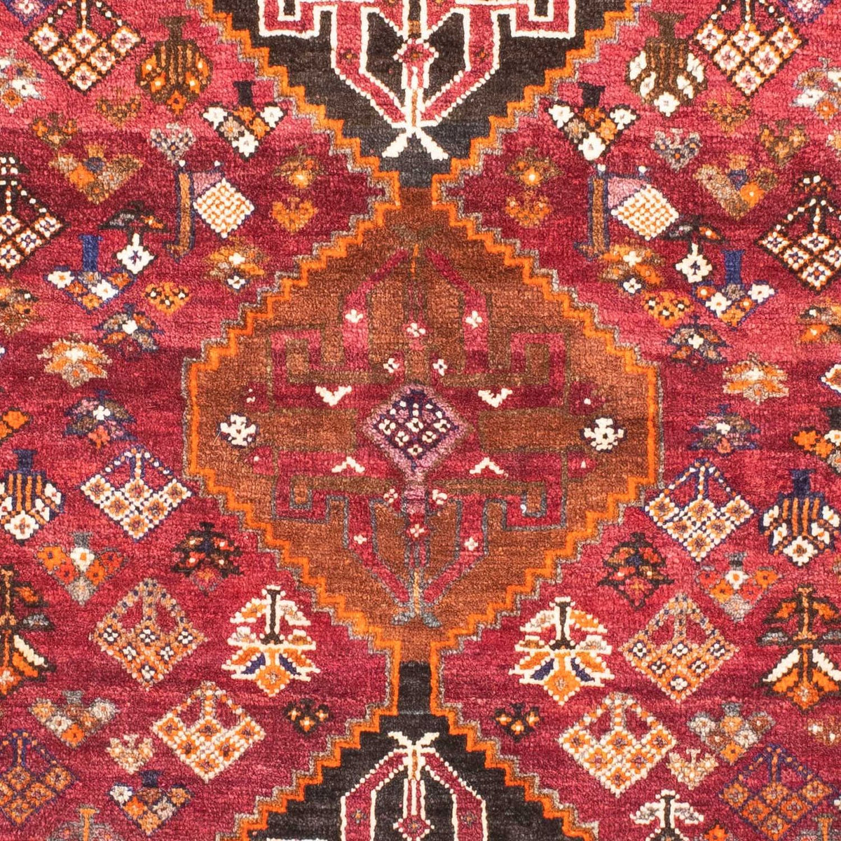 Perser Rug - Nomadic - 160 x 109 cm - dark red