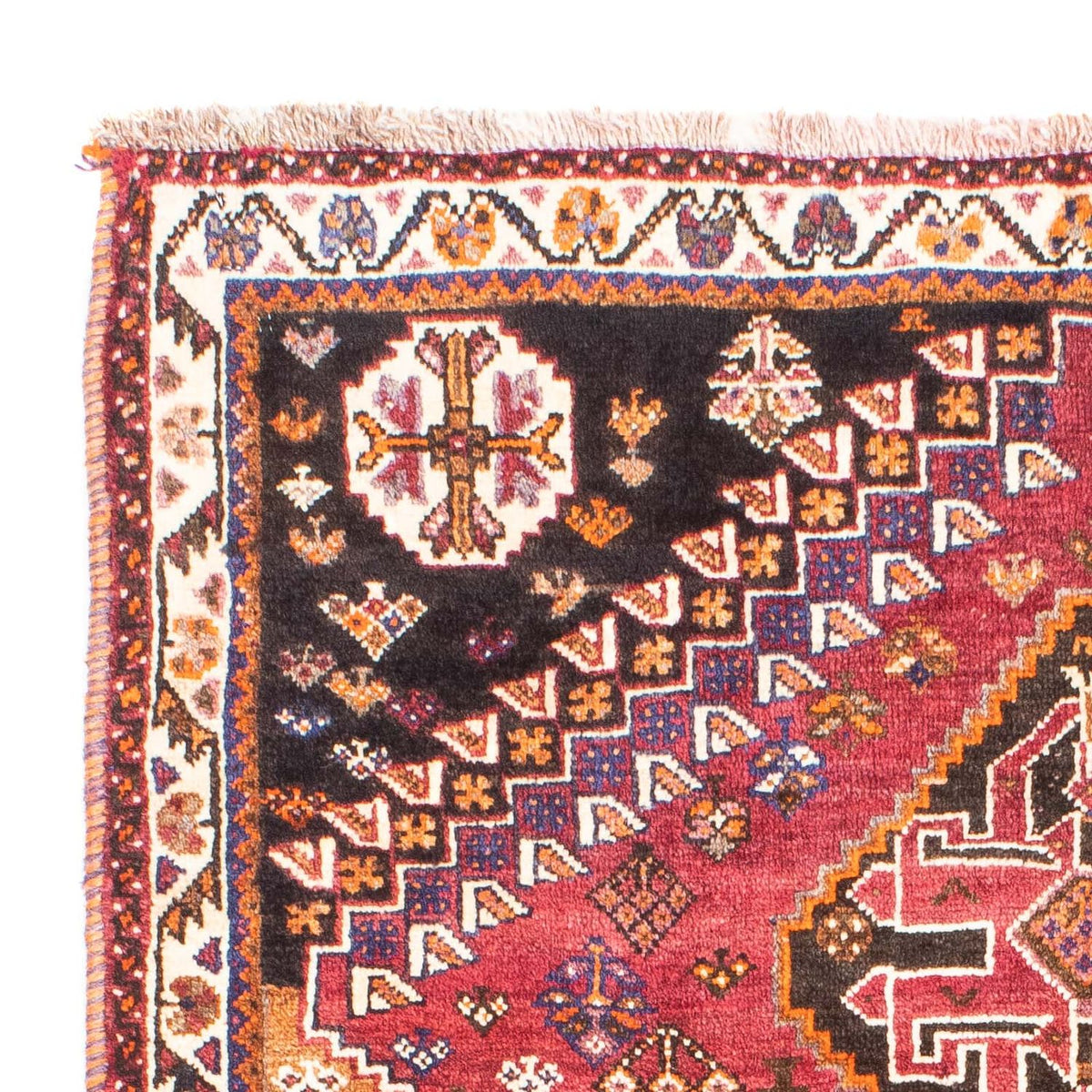 Perser Rug - Nomadic - 160 x 109 cm - dark red