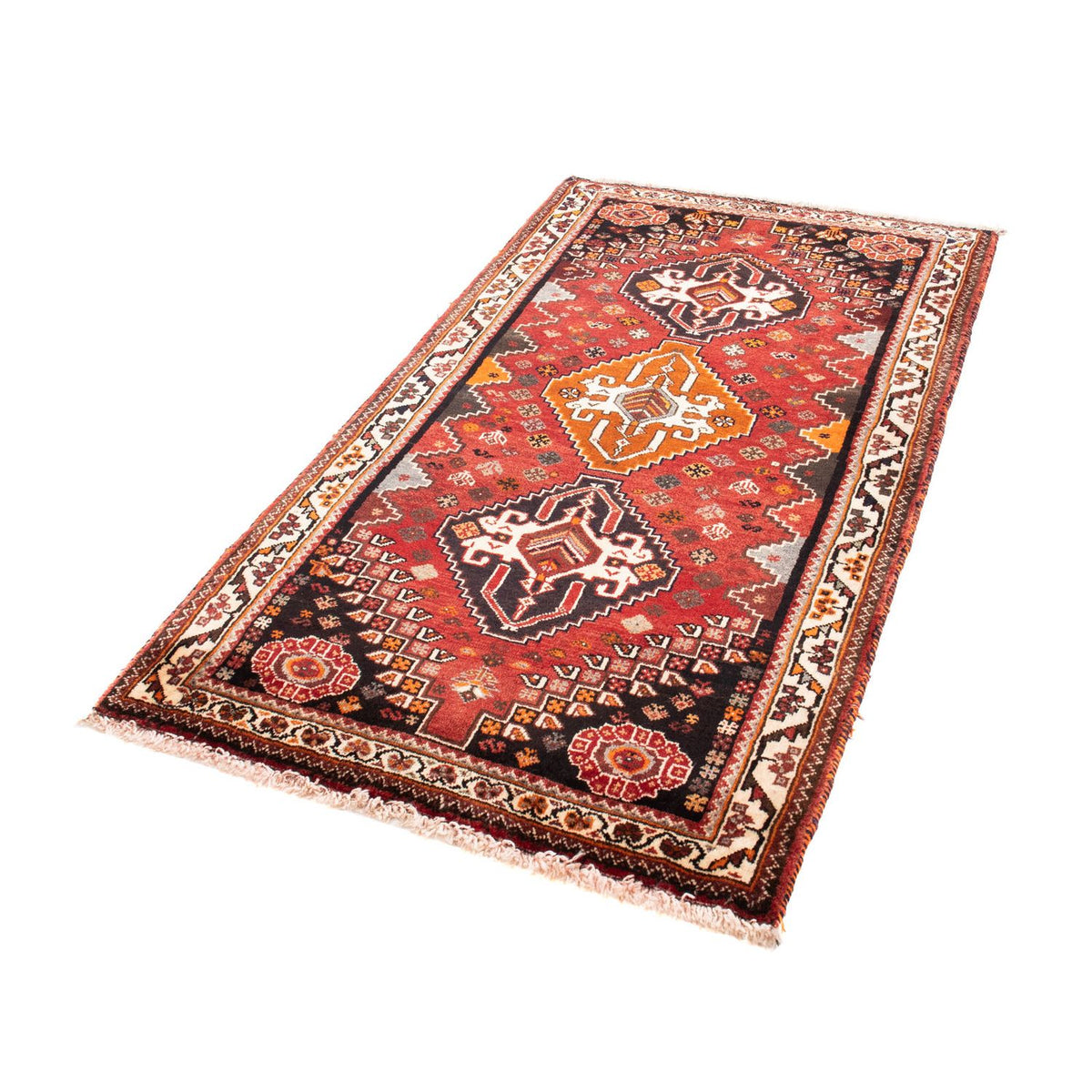 Perser Rug - Nomadic - 165 x 92 cm - red