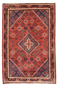 Perser Rug - Nomadic - 210 x 133 cm - red
