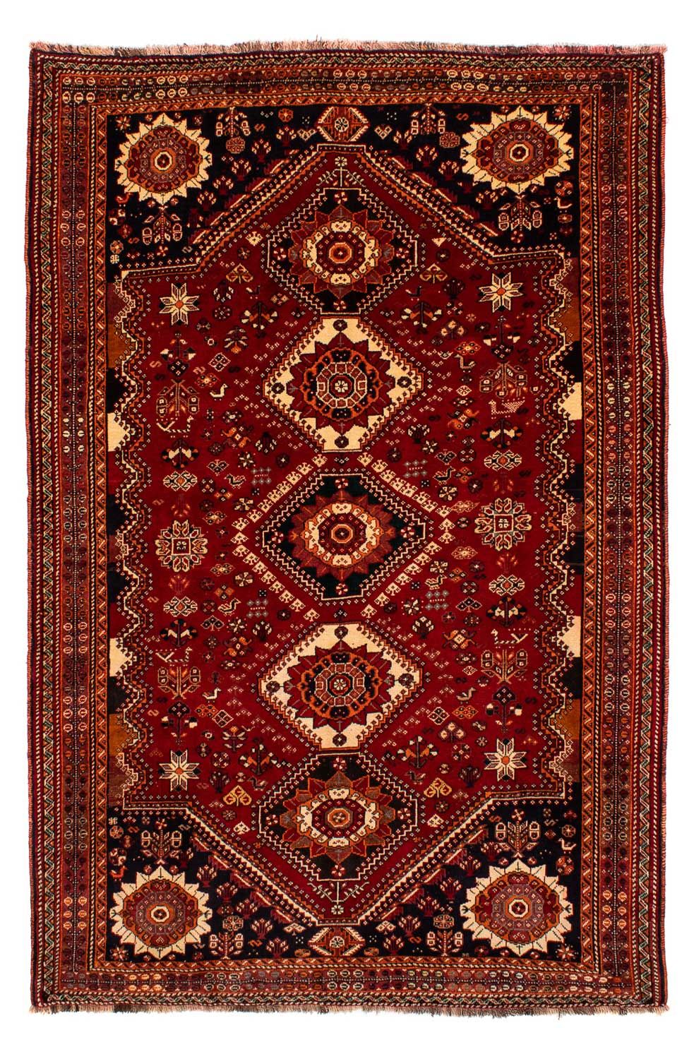 Perser Rug - Nomadic - 272 x 185 cm - dark red
