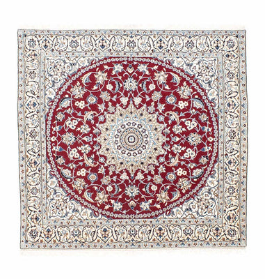 Perser Rug - Nain - Royal square  - 160 x 155 cm - dark red