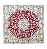 Perser Rug - Nain - Royal square  - 160 x 155 cm - dark red