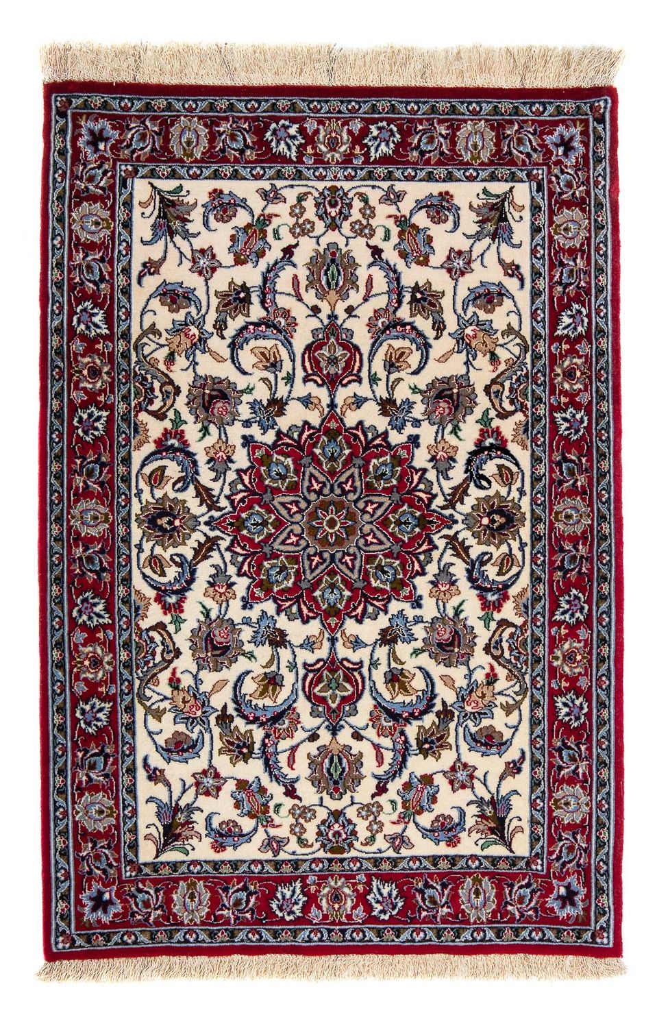 Perser Rug - Isfahan - Premium - 102 x 70 cm - dark red