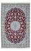 Runner Perser Rug - Nain - Royal - 178 x 106 cm - dark red