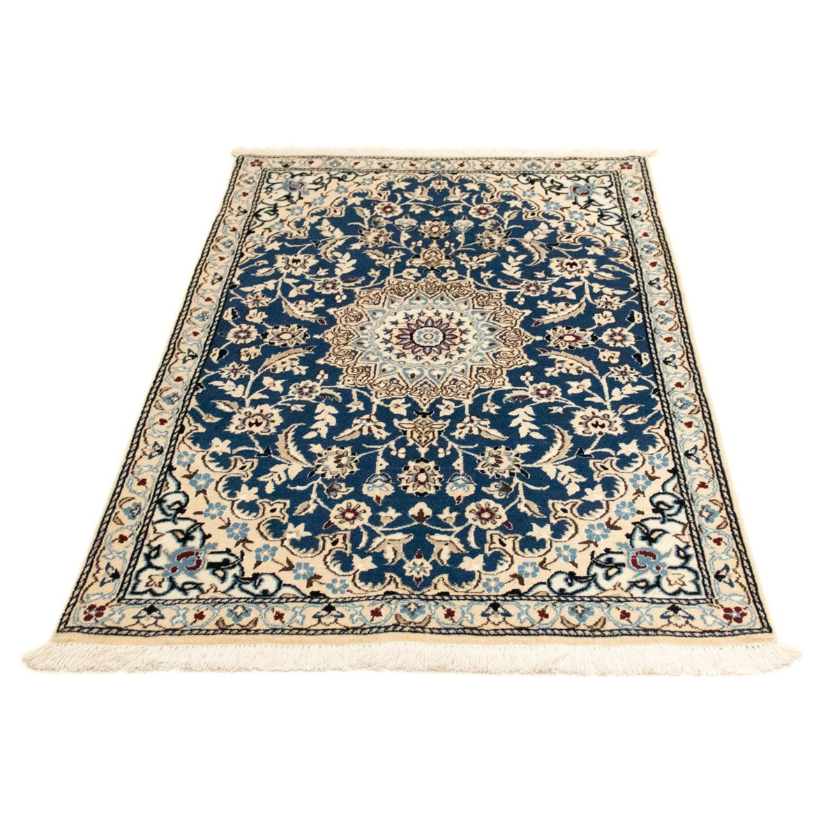 Perser Rug - Nain - Royal - 133 x 85 cm - blue
