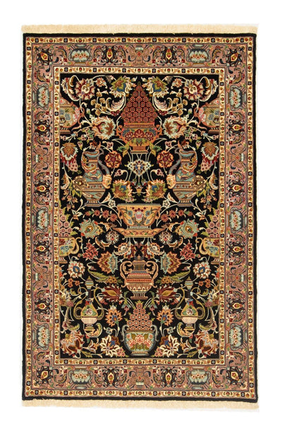 Qom Rug 102x156cm - Persian Rugs