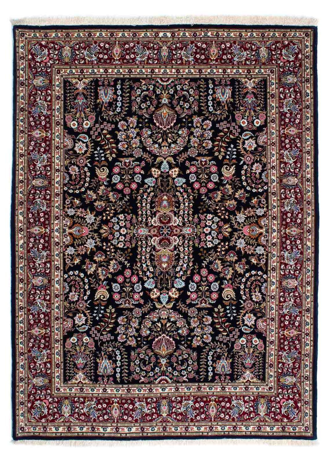 Perser Rug - Ghom - 193 x 141 cm - dark blue