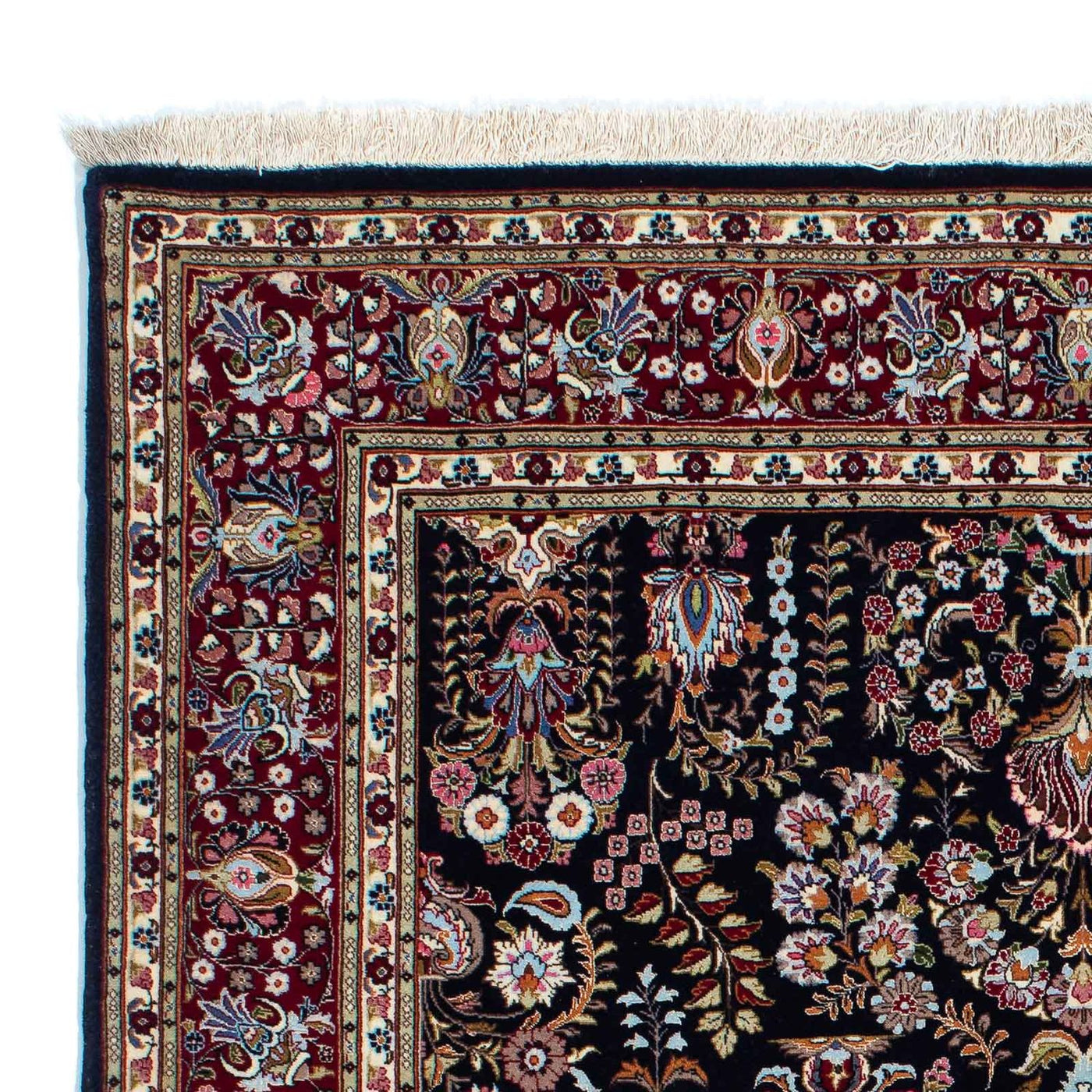 Qom Rug 193x141cm - Persian Rugs