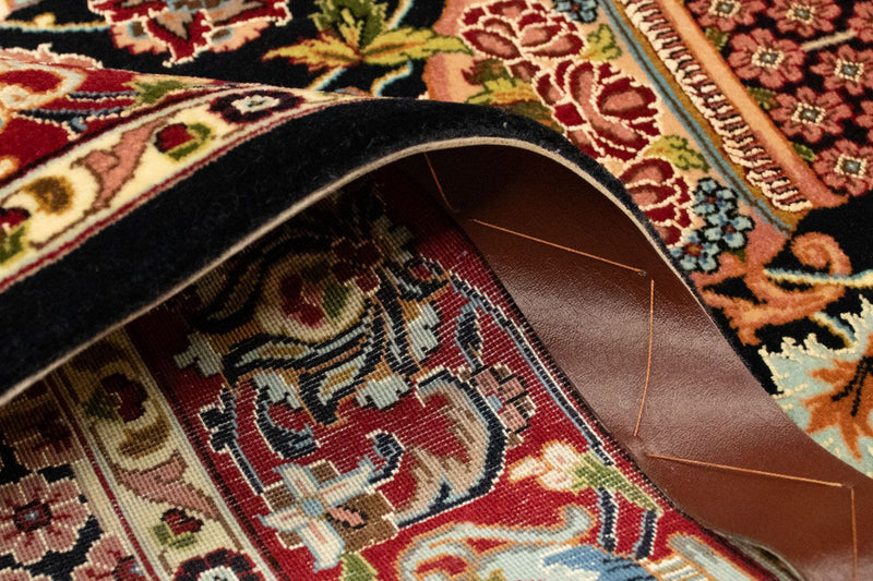 Perser Rug - Ghom - 149 x 101 cm - black