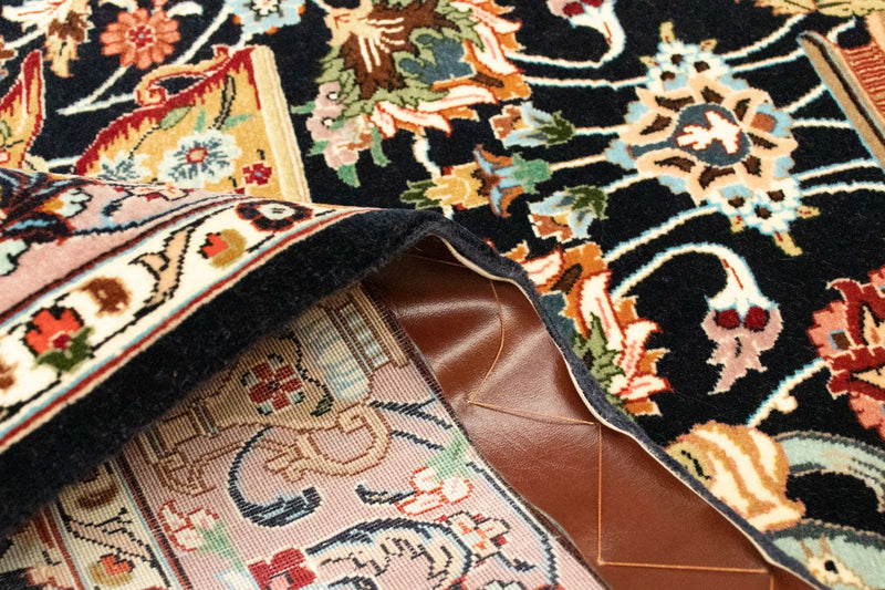 Perser Rug - Ghom - 157 x 102 cm - black