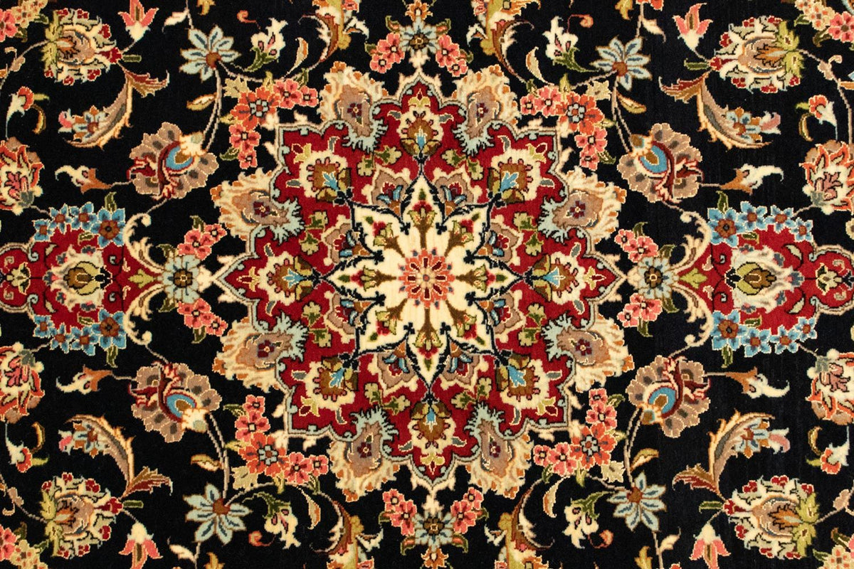 Perser Rug - Ghom - 162 x 102 cm - dark blue