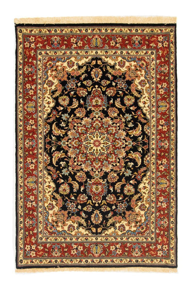 Qom Rug 102x149cm - Persian Rugs