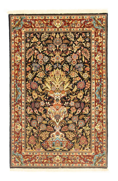 Qom Rug 103x154cm - Persian Rugs