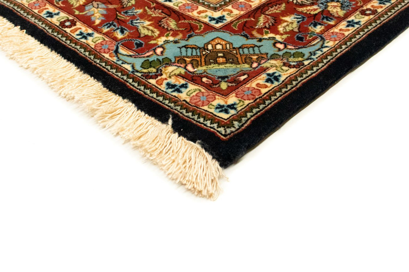 Qom Rug 154x103cm - Persian Rugs