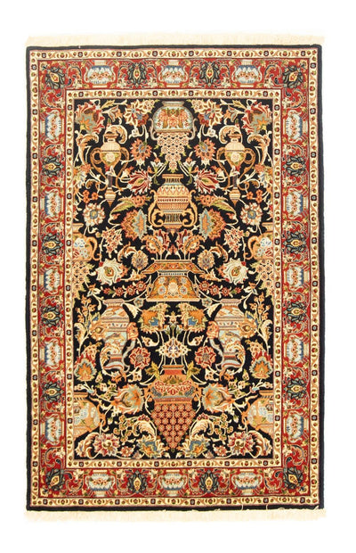 Qom Rug 99x152cm - Persian Rugs