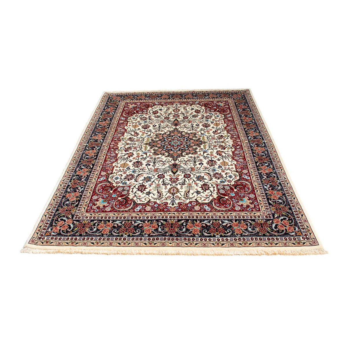 Perser Rug - Ghom - 210 x 139 cm - beige