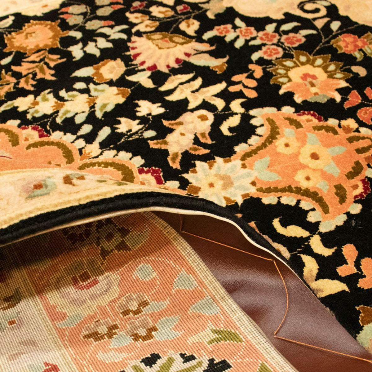 Perser Rug - Tabriz - Royal - 155 x 103 cm - black