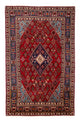 Abadeh Rug 240x357cm - Persian Rugs - dark red