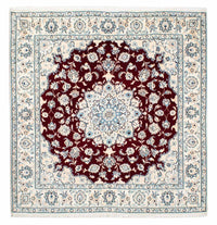 Perser Rug - Nain - Royal square  - 154 x 143 cm - dark red