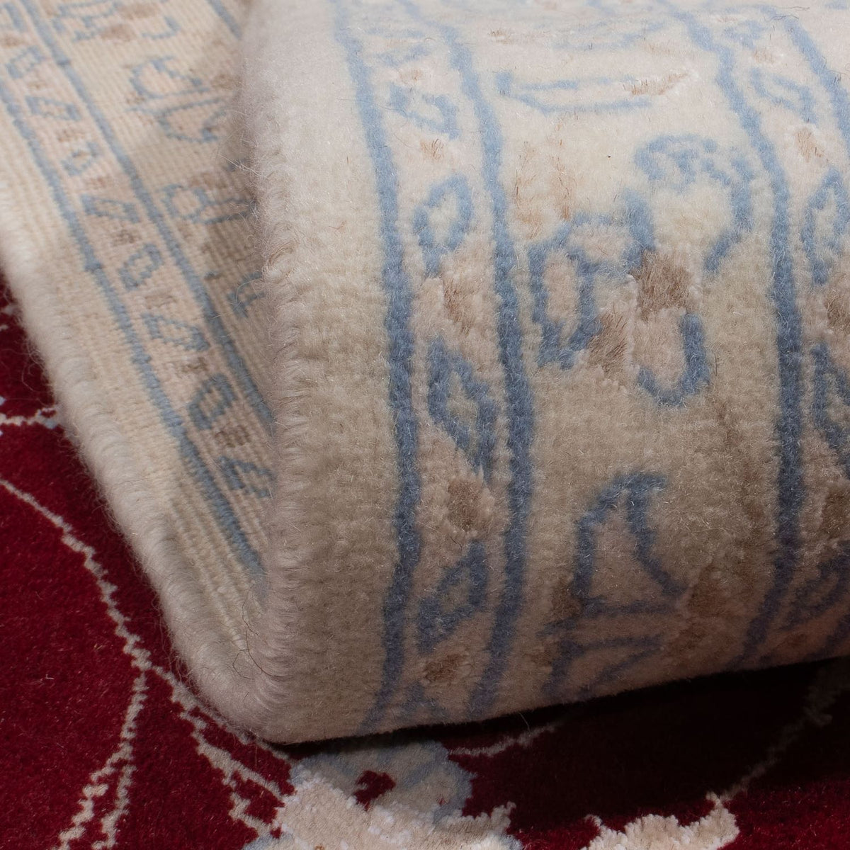 Perser Rug - Nain - 308 x 200 cm - dark red