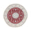 Perser Rug - Nain round  - 250 x 250 cm - dark red