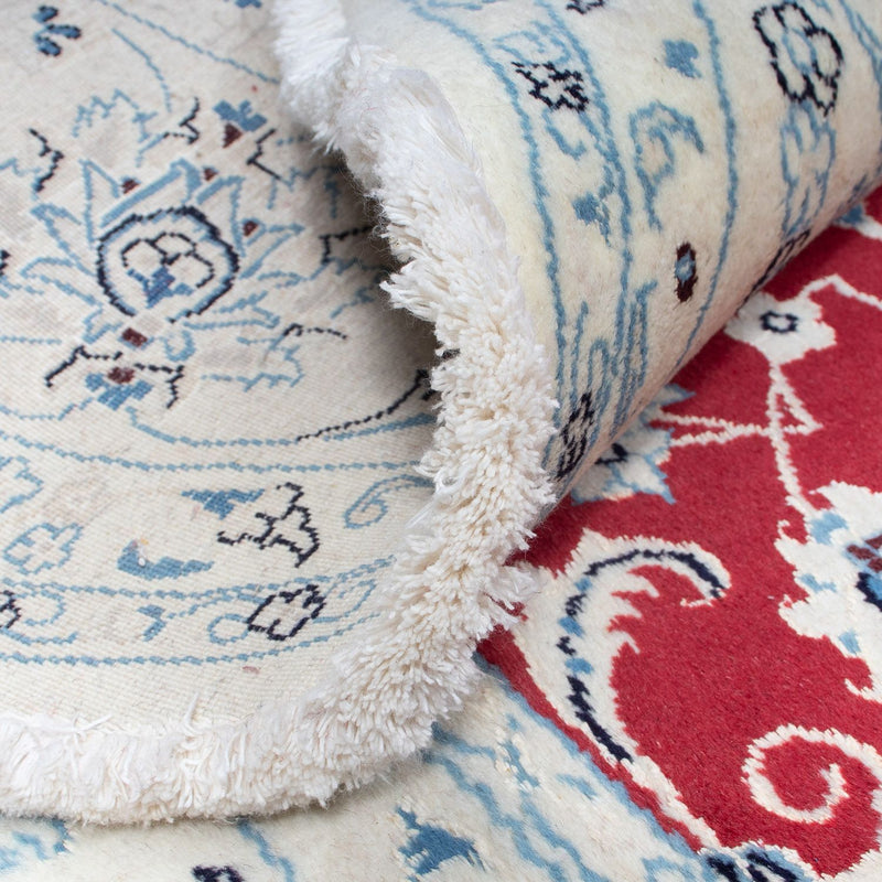 Perser Rug - Nain round  - 300 x 300 cm - red