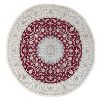 Perser Rug - Nain round  - 295 x 295 cm - dark red