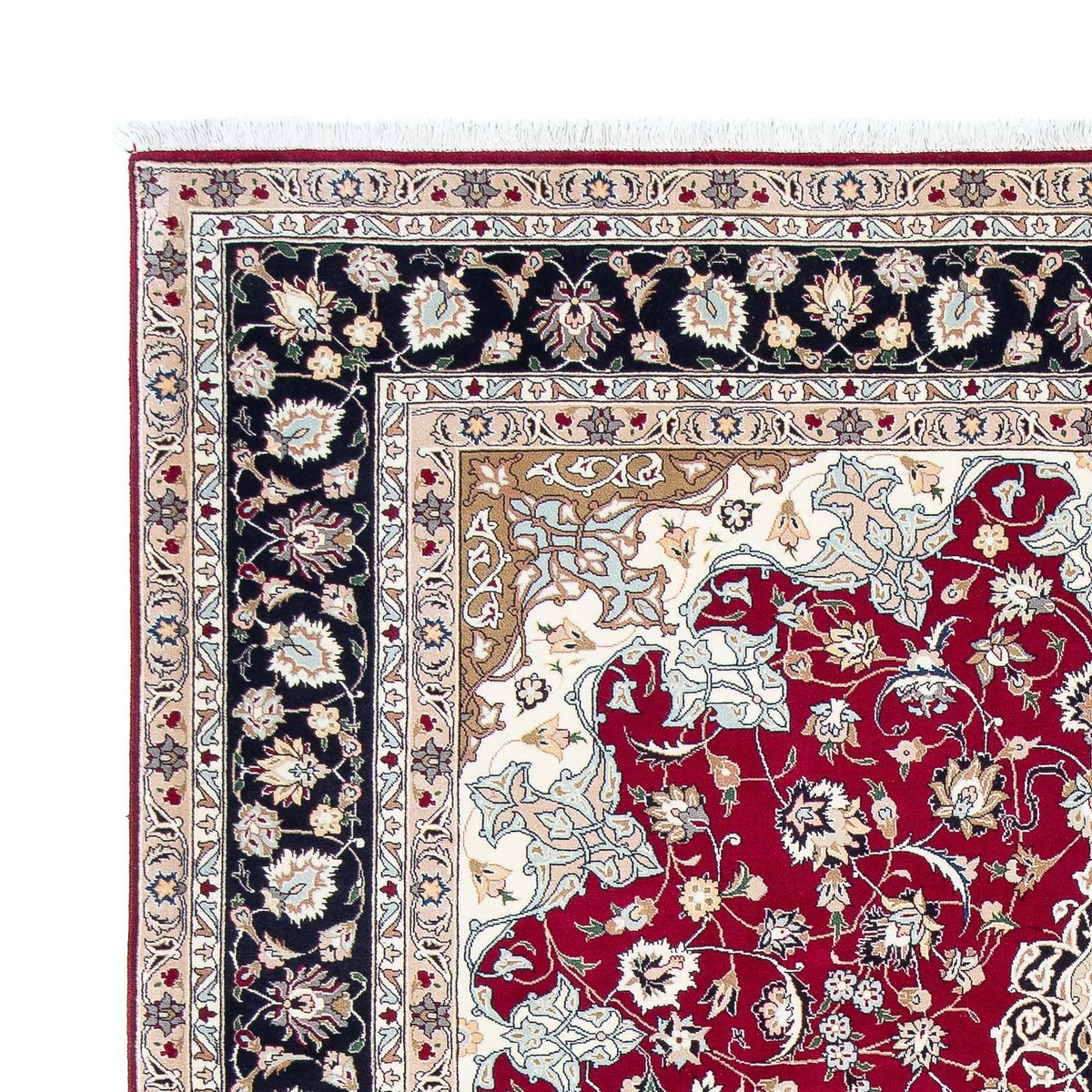 Tabriz - 50 Raj Rug 202x303cm - Persian Rugs