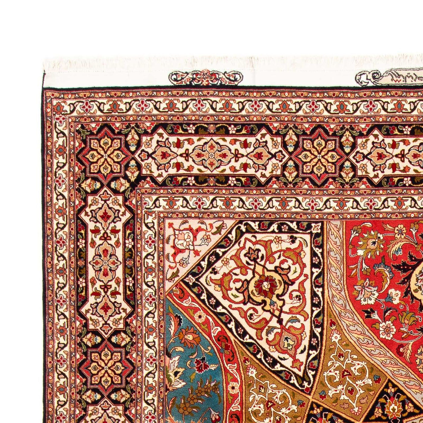 Tabriz - 50 Raj Rug 307x204cm - Persian Rugs