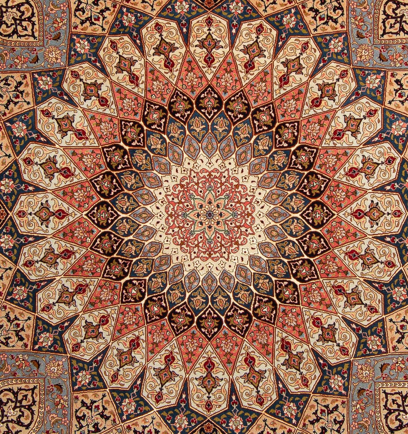 Perser Rug - Tabriz - Royal - 258 x 205 cm - light brown