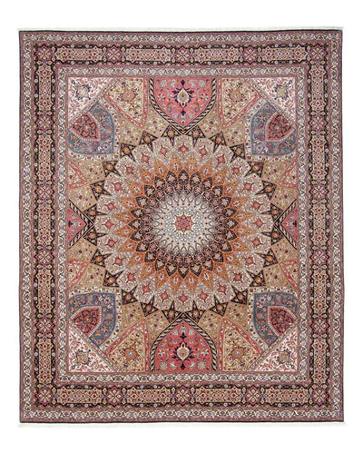 Tabriz - 50 Raj Rug 254x302cm - Persian Rugs