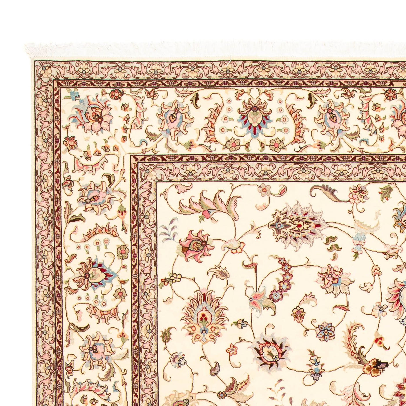 Tabriz - 50 Raj Rug 303x206cm - Persian Rugs