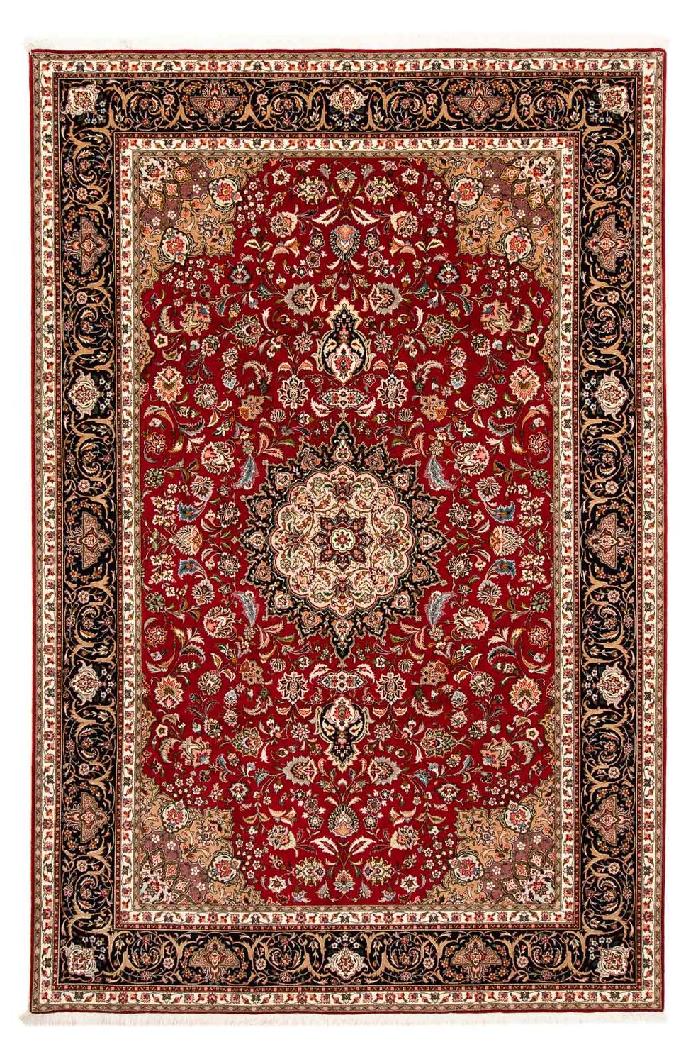 Perser Rug - Tabriz - Royal - 316 x 206 cm - dark red