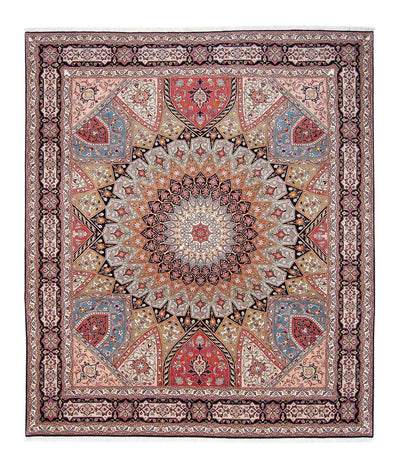 Tabriz - 50 Raj Rug 253x304cm - Persian Rugs