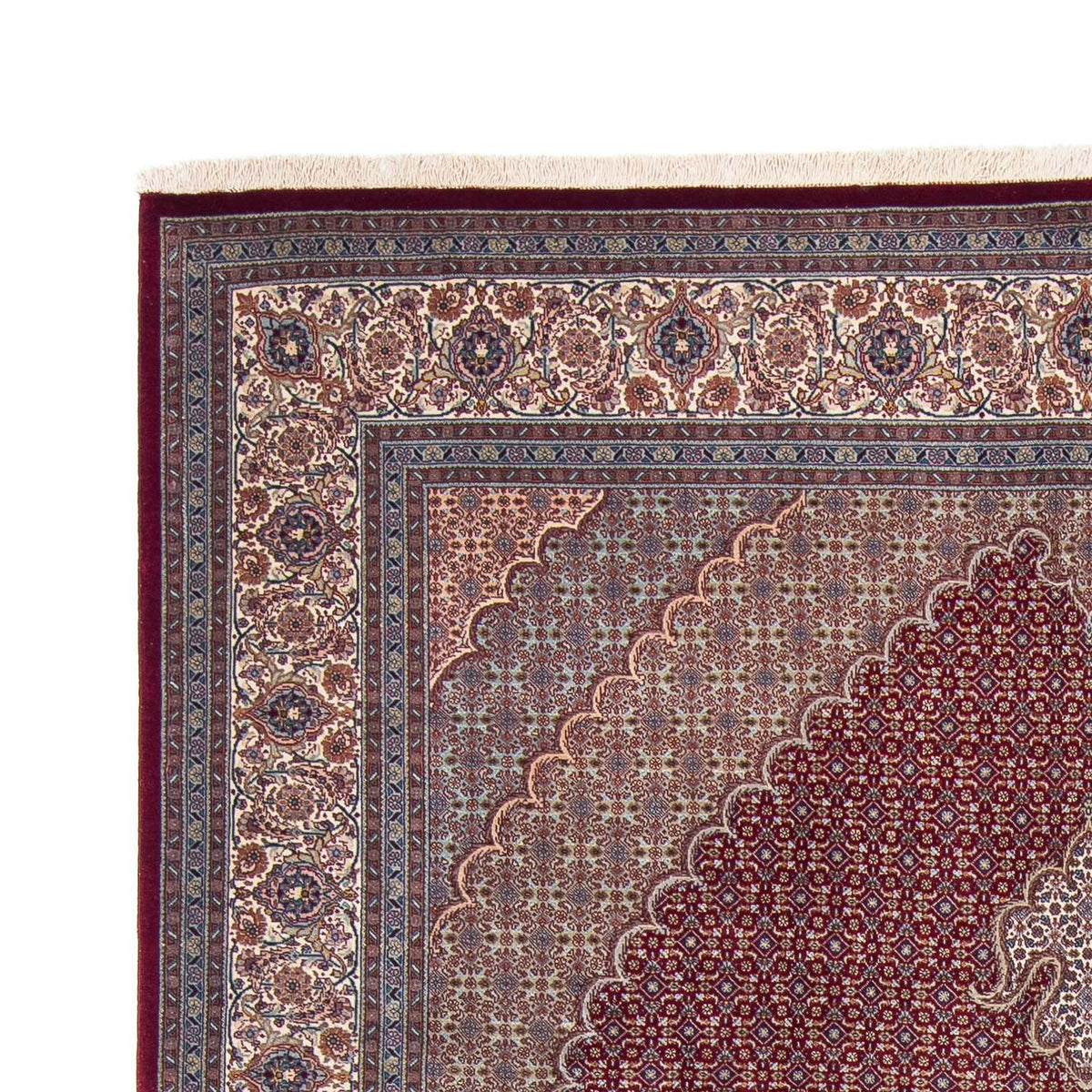 Perser Rug - Tabriz - 300 x 198 cm - dark red