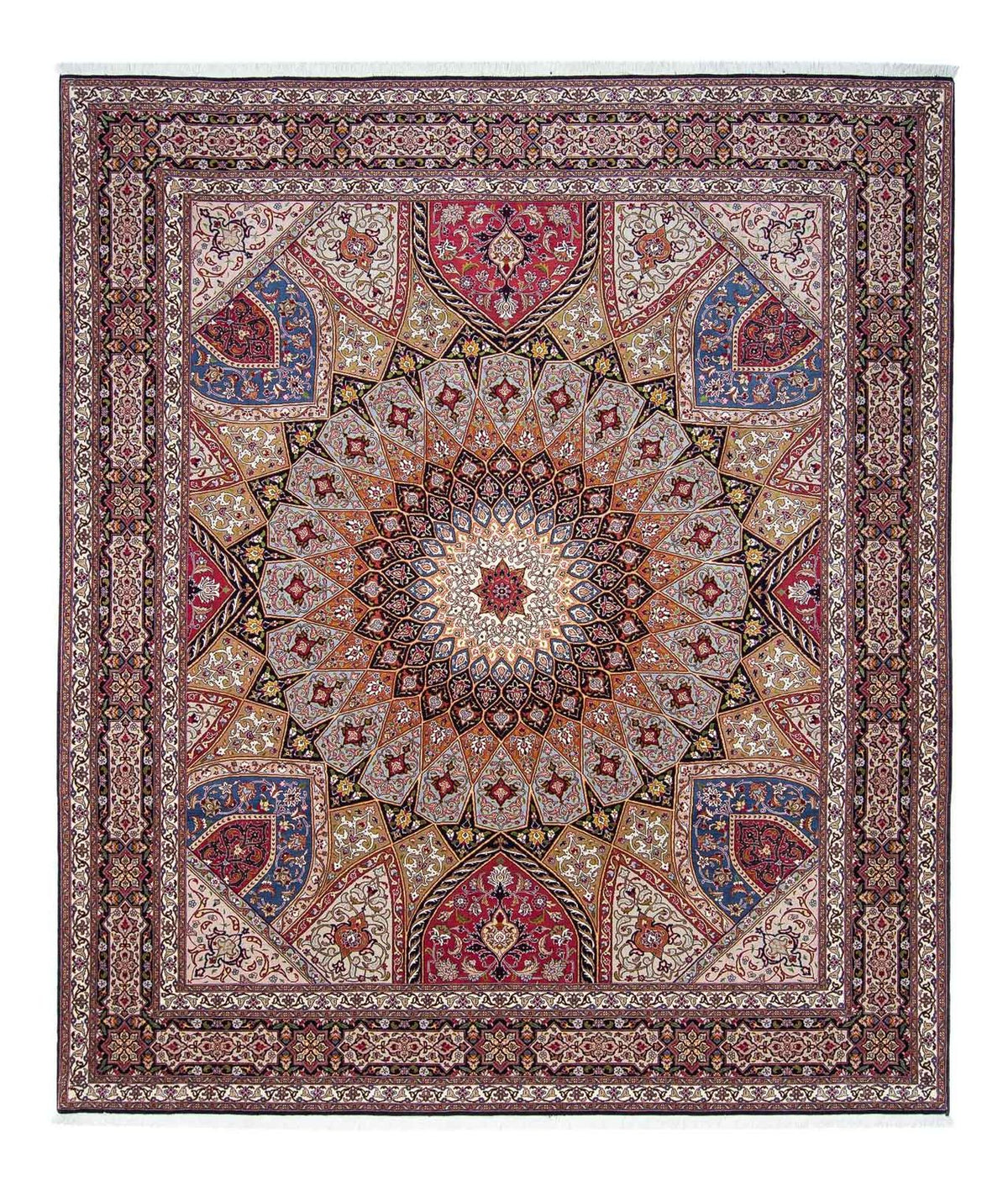 Perser Rug - Tabriz - Royal - 304 x 254 cm - multicolored