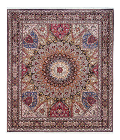 Tabriz - 50 Raj Rug 254x304cm - Persian Rugs