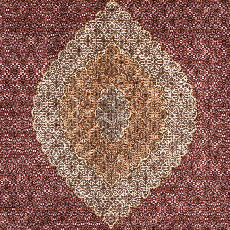 Perser Rug - Tabriz - 346 x 253 cm - dark red