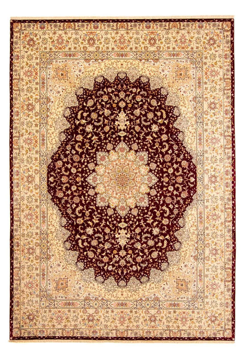 Perser Rug - Tabriz - Royal - 405 x 301 cm - dark red