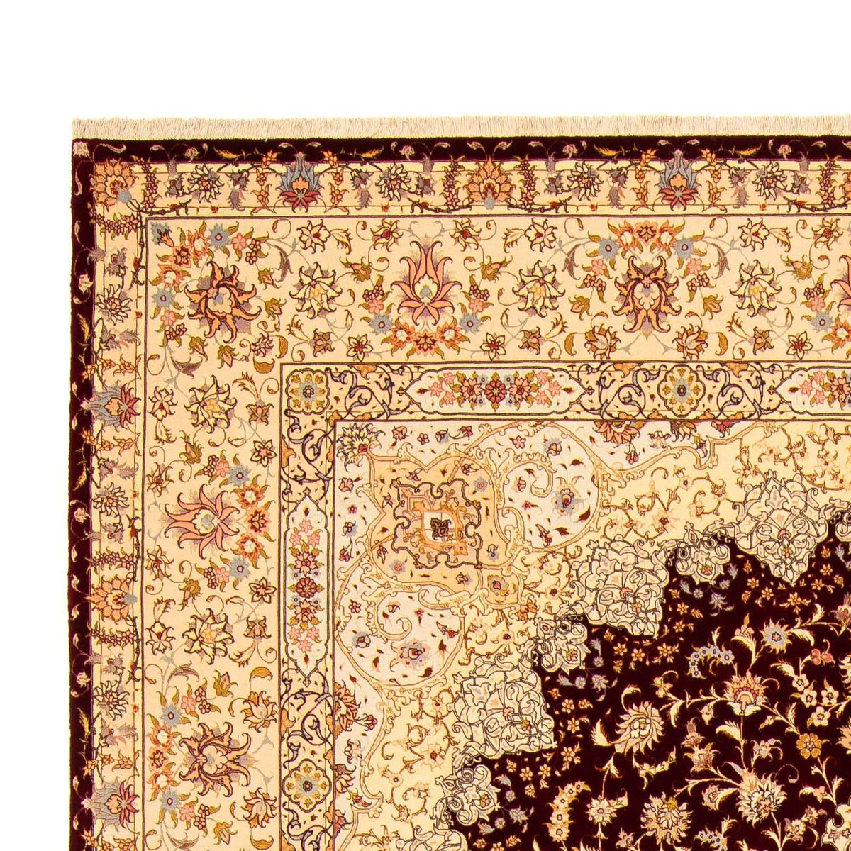 Perser Rug - Tabriz - Royal - 405 x 301 cm - dark red