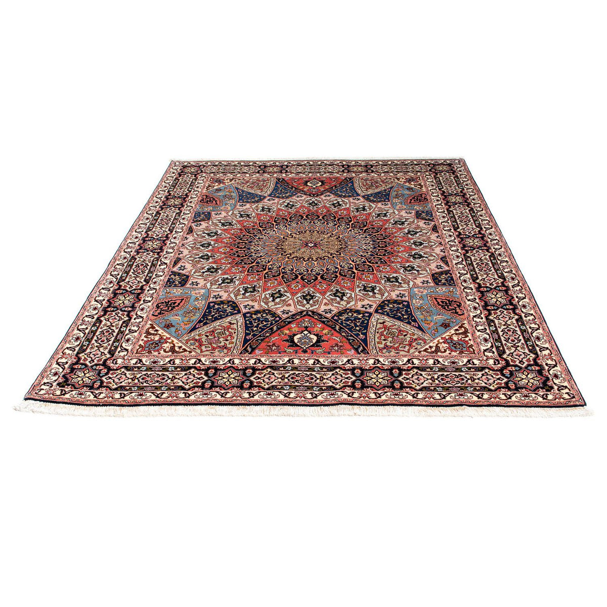 Perser Rug - Tabriz - Royal - 190 x 156 cm - light brown