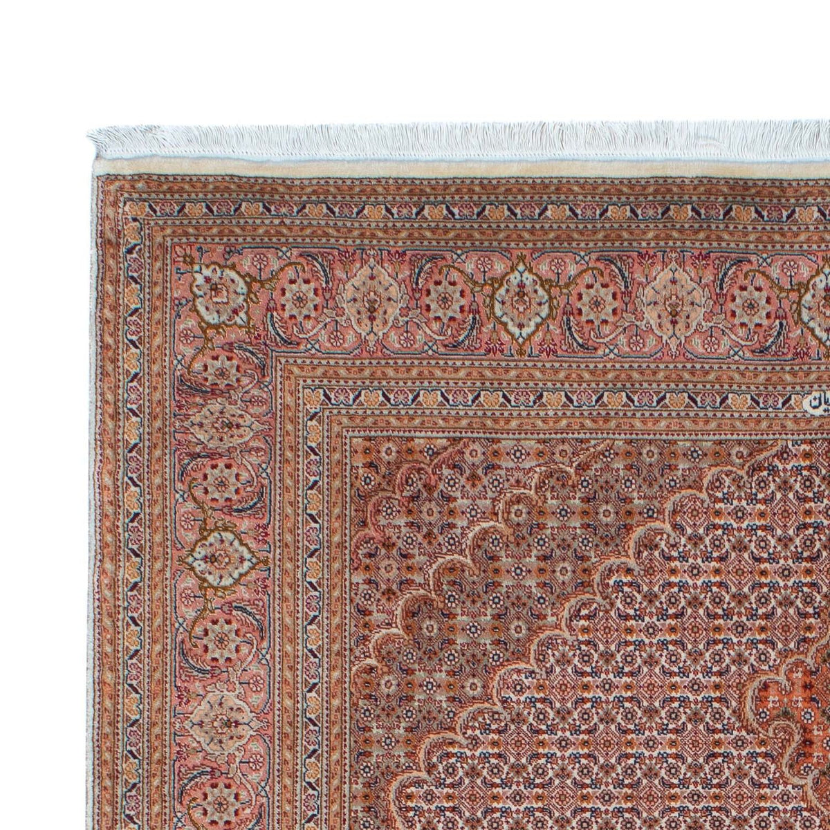 Perser Rug - Tabriz - 202 x 150 cm - light red