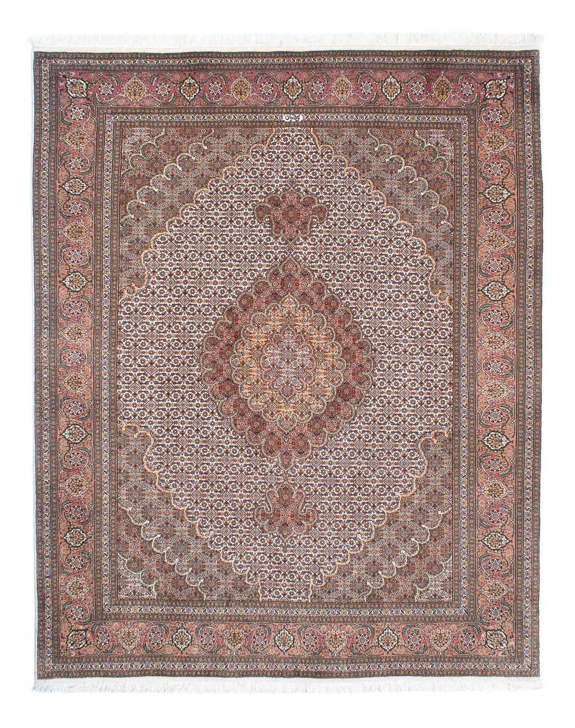 Perser Rug - Tabriz - 198 x 152 cm - light brown