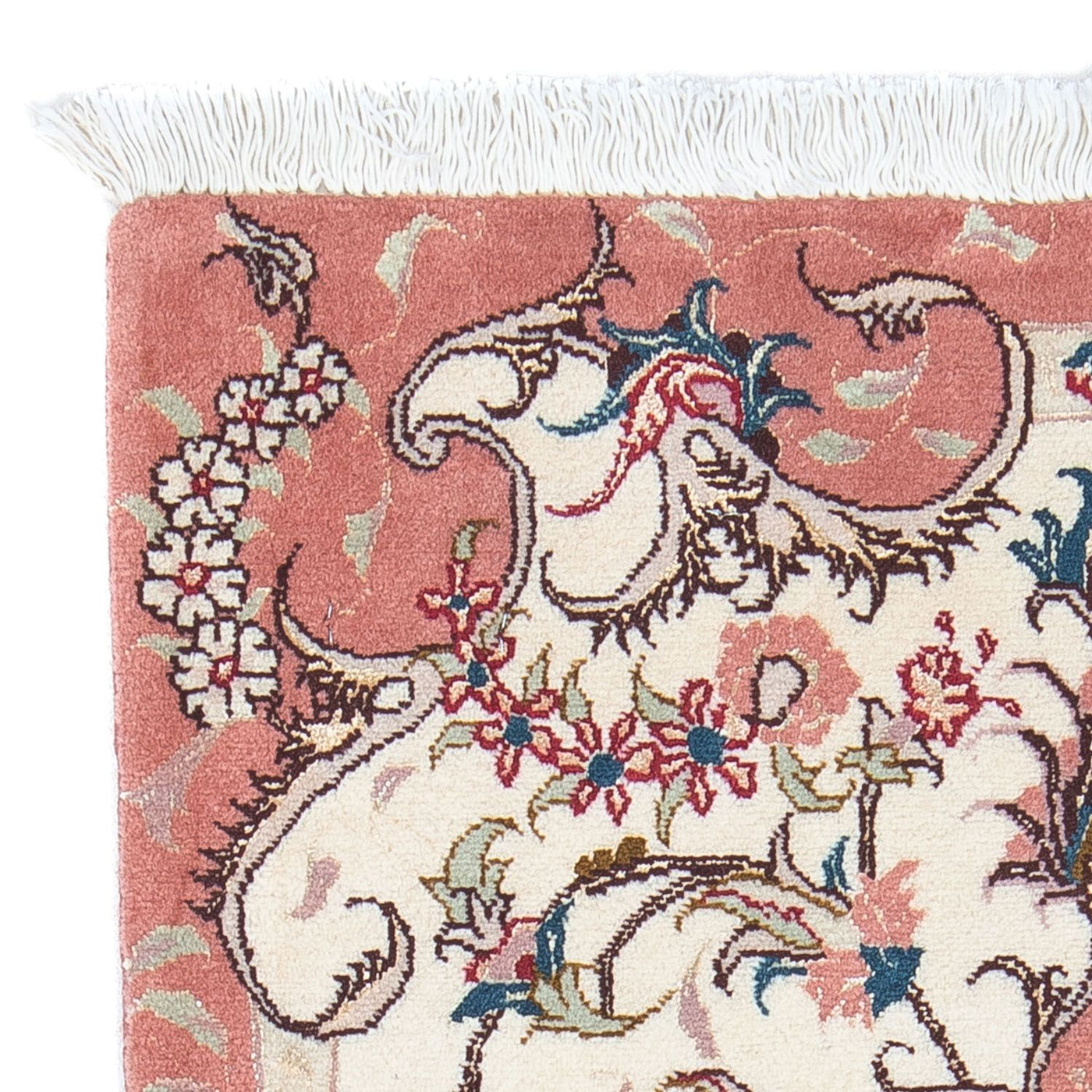 Tabriz - 50 Raj Rug 90x60cm - Persian Rugs