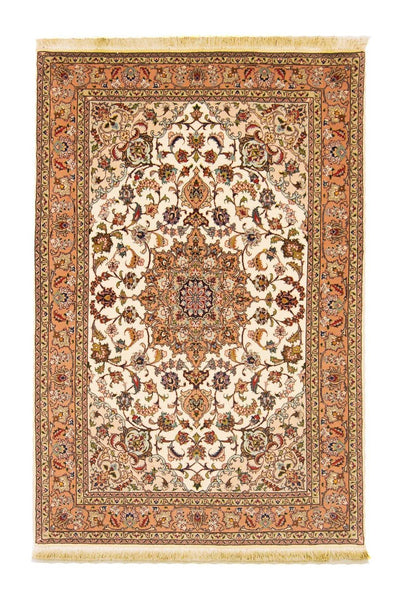 Tabriz - 50 Raj Rug 103x157cm - Persian Rugs