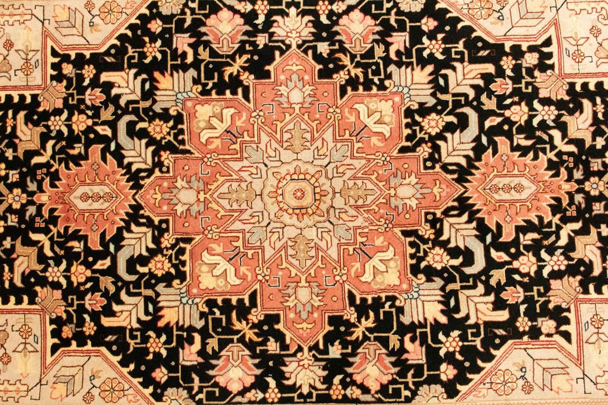 Perser Rug - Tabriz - Royal - 152 x 101 cm - black
