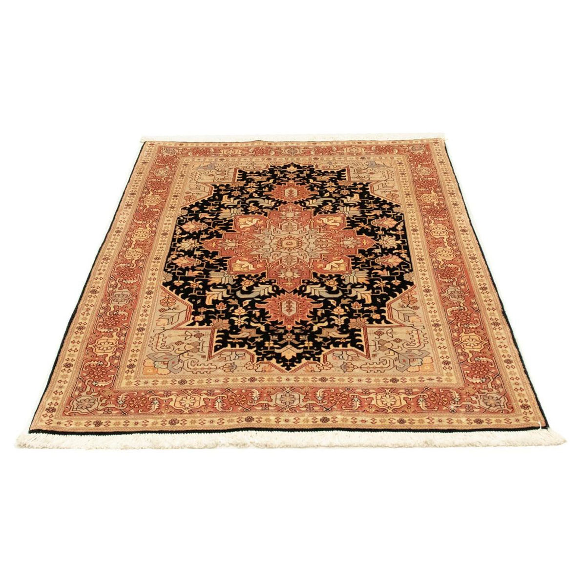 Perser Rug - Tabriz - Royal - 152 x 101 cm - black