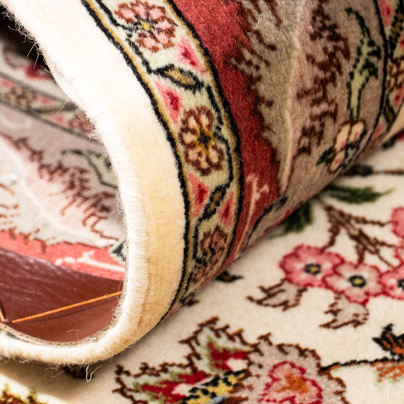 Runner Perser Rug - Tabriz - Royal - 298 x 72 cm - beige