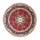 Perser Rug - Tabriz - Royal round  - 250 x 250 cm - dark red